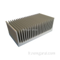 OEM 6063 Profil en aluminium Igbt Extrusion de dissipateur thermique